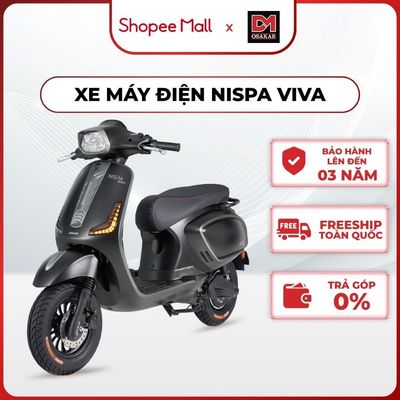 Xe Máy Điện Osakar Chính Hãng - NISPA VIVA - Định Vị Chất Cool Thời Thượng - Phiên Bản Tiêu Chuẩn