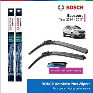 BỘ GẠT MƯA BOSCH AEROTWIN PLUS 22" & 16": FORD ECOSPORT 1.5 ĐỜI XE 2014 ĐẾN 2017
