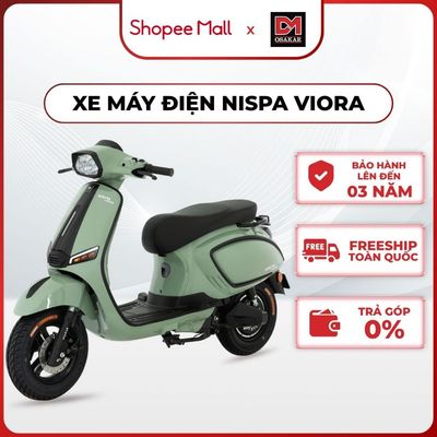 Xe Máy Điện OSAKAR Chính Hãng - NISPA VIORA - Phiên Bản Tiêu Chuẩn, Công Nghệ Vượt Trội