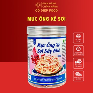  Khô Mực Xé Sợi Hấp Nước Dừa - Lon 200Gram - Cô Diệp Food  Đầy Đủ Hồ Sơ Công Bố & Kiểm Nghiệm Sản Phẩm  