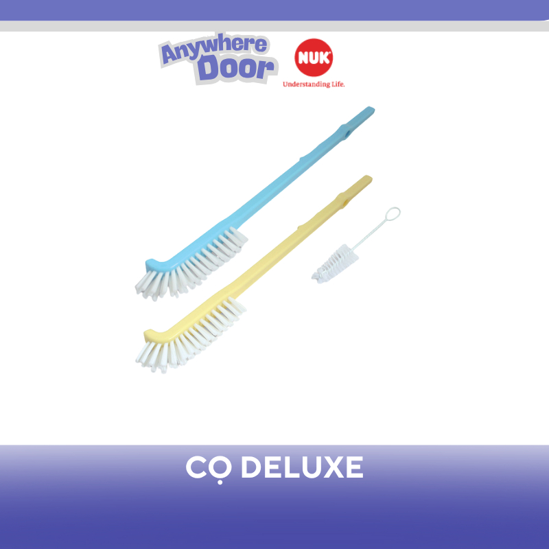 Bộ chổi cọ bình NUK Deluxe