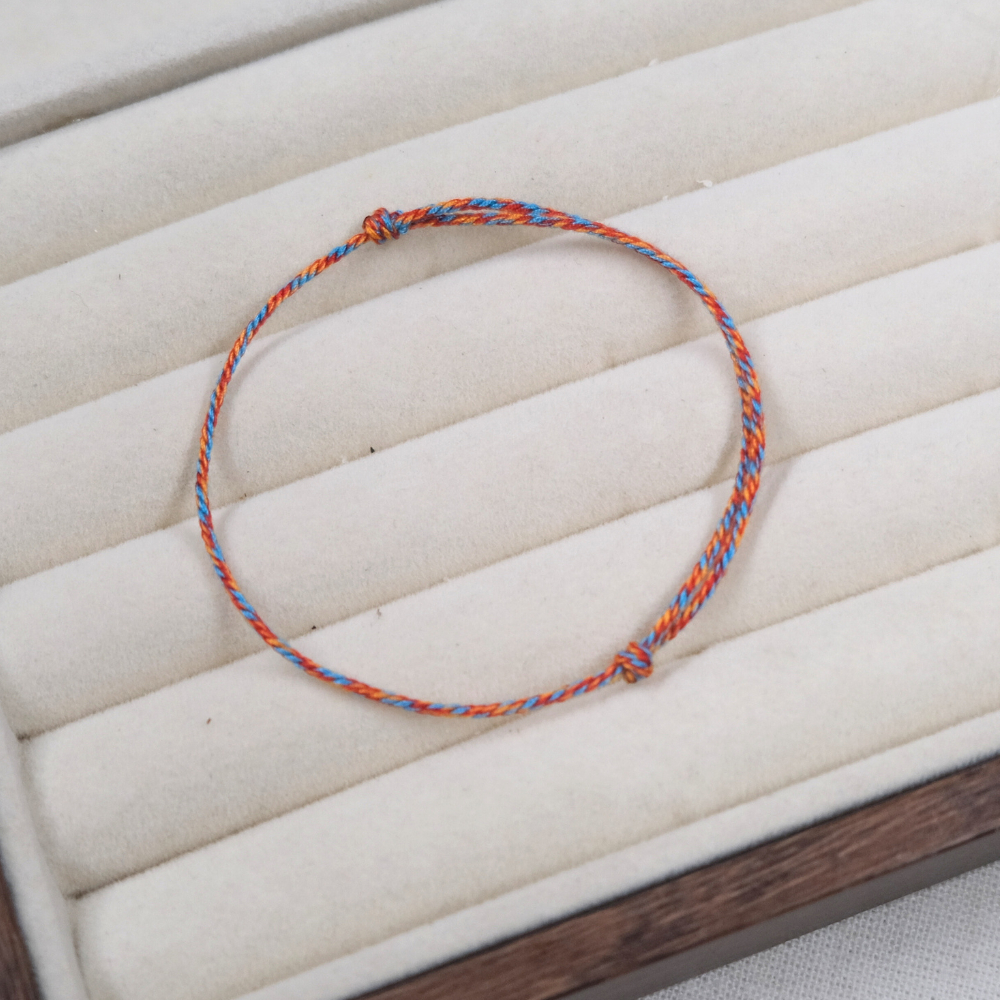 Vòng tay vòng chân chỉ ngũ sắc Đôn Hoàng| Chồi Nhỏ| Vòng tay chỉ ngũ sắc Tây Tạng Tibet Dunhuang