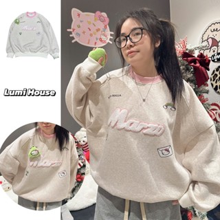  LUMI HOUSE - ÁO SWEATER CHÓ BÔNG CHẤT LIỆU NỈ BÔNG FORM RỘNG UNISEX NAM NỮ NHIỀU MÀU 