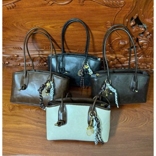 Túi tote nữ túi kẹp nách đeo vai hàng qc cao cấp tặng kèm bộ móc vợt thời trang đi chơi đi làm