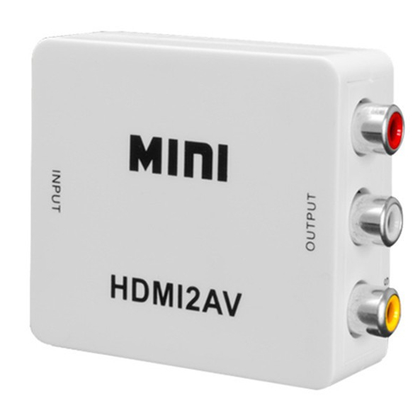 ​Bộ Chuyển Đổi HDMI Sang AV (3 Dây Màu Vàng Trắng Đỏ) ​HDMI to VGA, VGA to HDMI Converter Hỗ Trợ Ful
