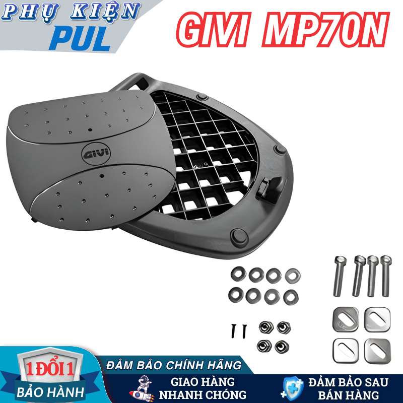 Đế Gắn Thùng GIVI MP70N Dùng Cho Thùng 34L-45L Chính Hãng Bảo Hành 1 Năm