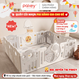 [New 2026] Quây Cũi Nhựa Phi Hành Gia Cho Bé, Quây Cũi Cao Cấp Tặng Kèm 100 Bóng + Thảm + Set Bóng Rổ Bảo Hành Trọn Đời