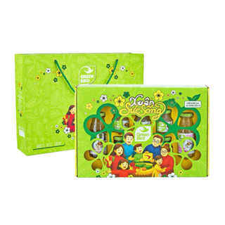 Hộp quà Tết 2026 - hộp quà Xuân sức sống Yến sào Green Bird