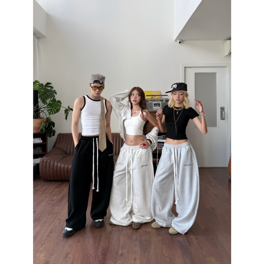 QUẦN DÀI NỈ ỐNG RỘNG PRIVATE CLUB UNISEX EMPTI.CLUB QD-011