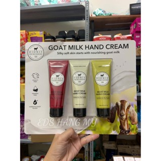  Set kem dưỡng da tay sữa dê Dionis Goat Milk Hand Cream date 24 tháng - EDS Hàng Mỹ 