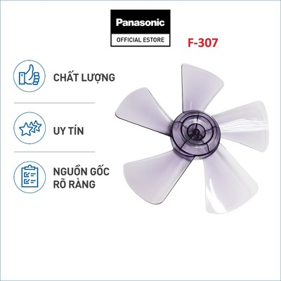 [SP Tách đơn] Cánh quạt Quạt cây (treo) Panasonic Model F-307KH (màu đen), mã C312W0801AM-N0214