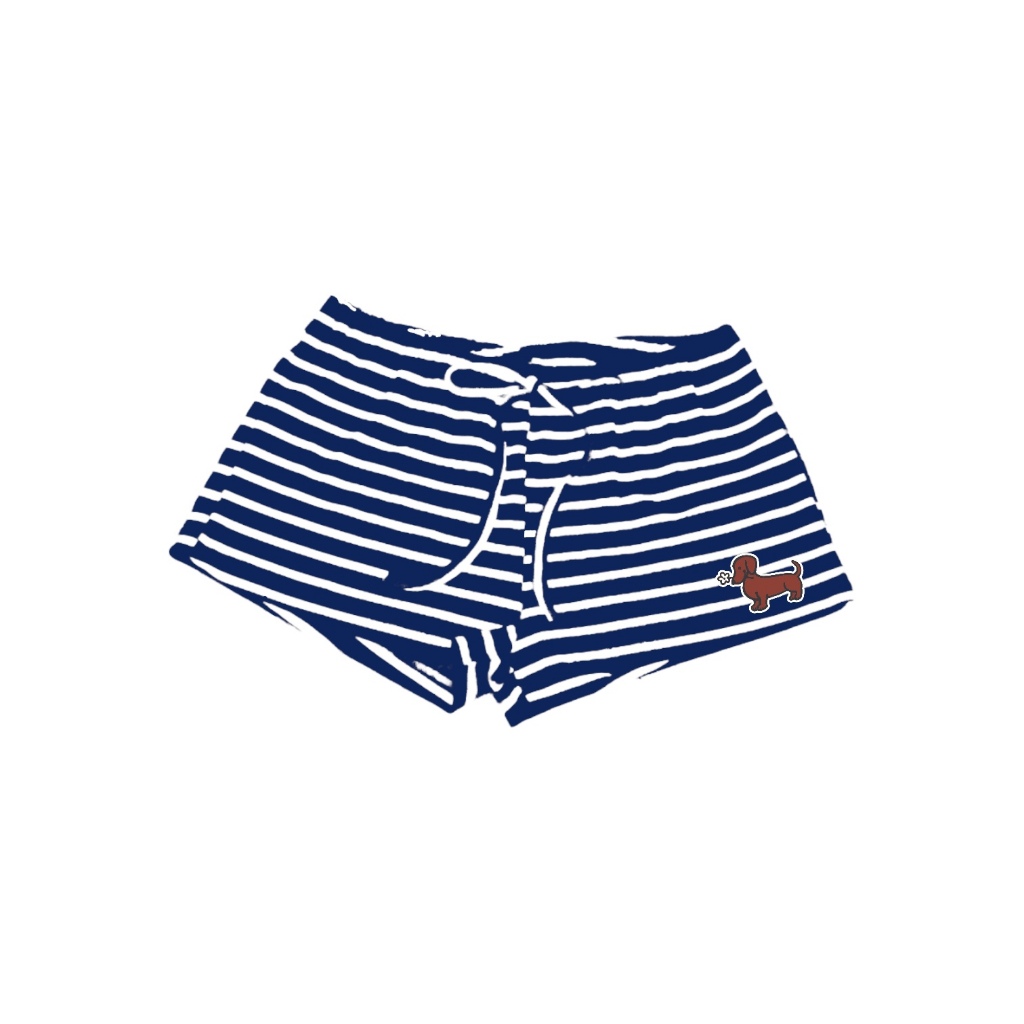Quần Đùi Shorts Sọc Ngang AIMESAIGON Ôm Ngắn Dây Rút Eo Vải Thun Borip Cotton QC Mêm Freesize | BigBuy360 - bigbuy360.vn