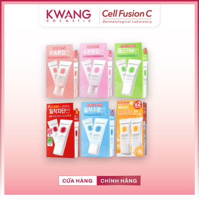 [35ml] Kem Chống Nắng Cell Fusion C SPF50+ PA++++ Nâng Tone Căng Bóng, Cho Da Dầu Mụn & Nhạy Cảm, Chính Hãng Hàn Quốc