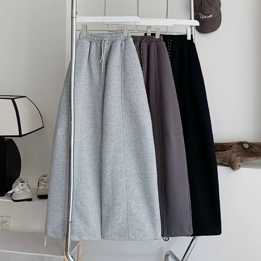QUẦN VẢI DÀI CHẤT VẢI NỈ 2 DA MANG ĐƯỢC 2 KIỂU FORM RỘNG VÀ FORM JOGGER - SAIN - 3555 - JEMCLOSET
