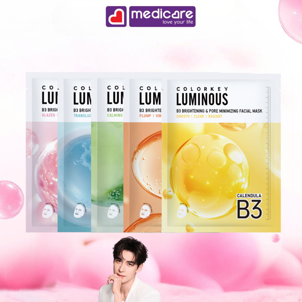 Mặt Nạ COLORKEY Luminous B3 Brightening Facial Mask 30ml