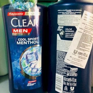 Dầu gội Clear Men Thái Lan giúp da đầu của bạn luôn sạch gàu, thơm mát sảng khoái - 390ml