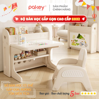  Bộ Bàn Ghế Thông Minh Kết Hợp Ngăn Sách Tiện Lợi Pakey Bộ Bàn Ghế Cho Bé Gấp Gọn Độc Đáo  Mẫu Cao Cấp E032 
