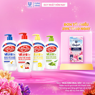  Nước rửa tay Lifebuoy Bảo vệ khỏi vi khuẩn 450gr  Chai  