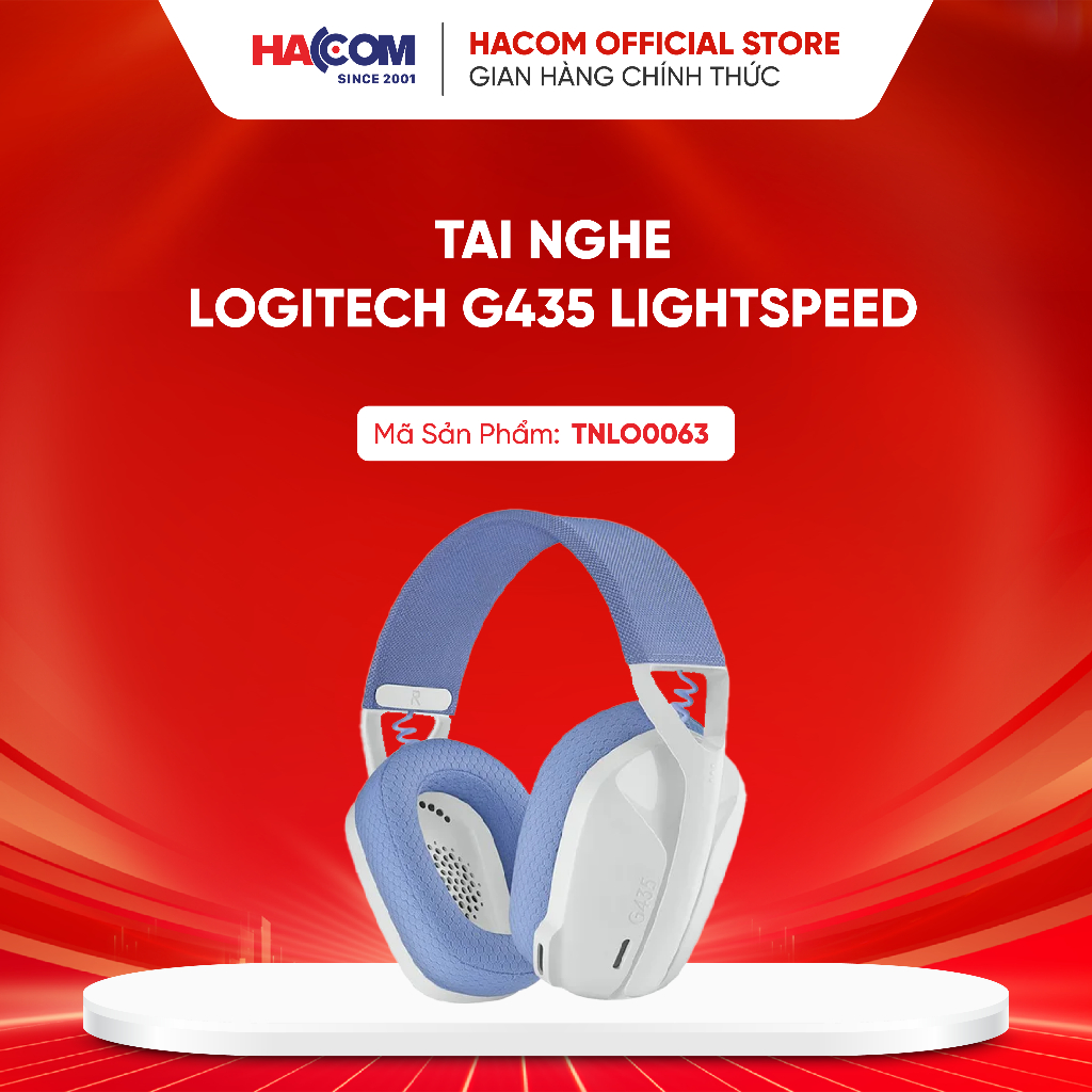 Tai nghe gaming Bluetooth và Lightspeed Logitech G435
