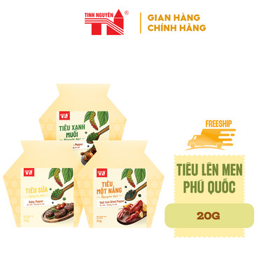 Tiêu Lên Men Phú Quốc Đặc Sản Xứ Nắng (20g)