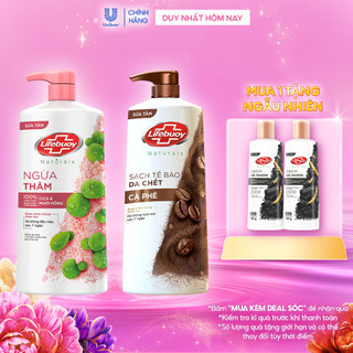  Combo 2 Sữa tắm Lifebuoy 800g Chăm Sóc Chuyên Sâu giúp detox sạch sâu và giảm mụn trên da 