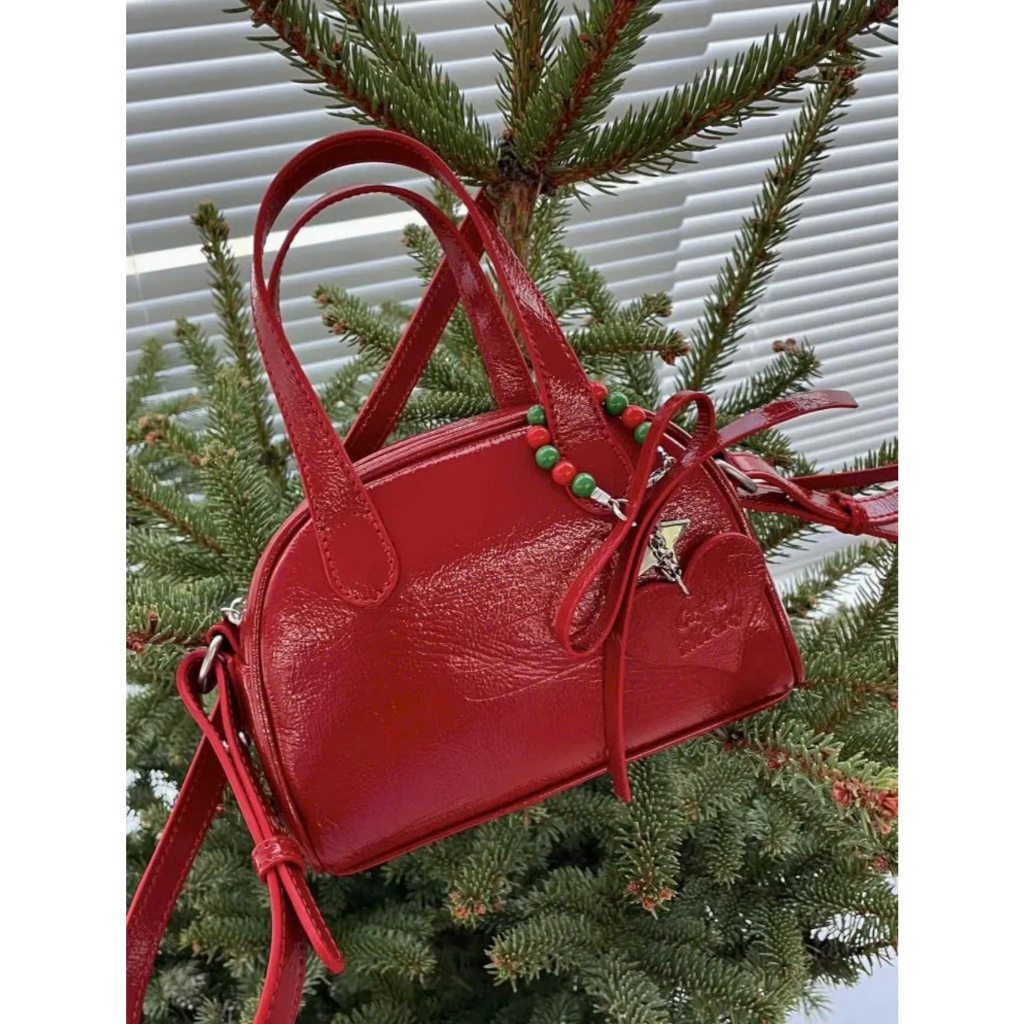 [ Auth 100% ] Túi Crying Center Boston Bow Christmas