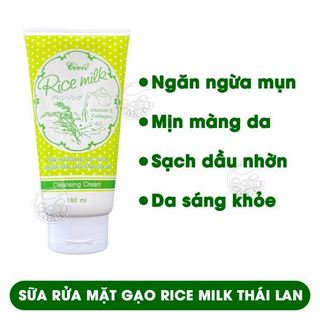 Sữa rữa mặt gạo Thái Lan 180ml