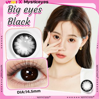 [Big Eyes 0-7 độ, 1 cặp] kính áp tròng MCK1 Mysticeyes màu black, brown, DIA 14.5mm