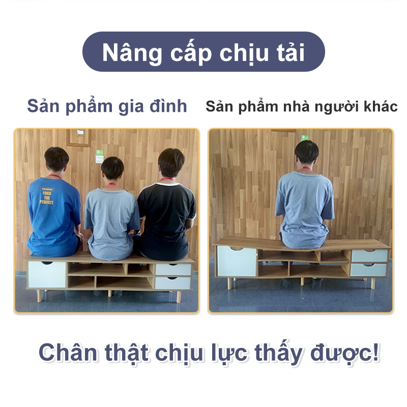 Kệ Tivi Tủ 80/75/65/55 inch khả năng chứa đồ lớn làm có chịu tải trọng 200kg | BigBuy360 - bigbuy360.vn