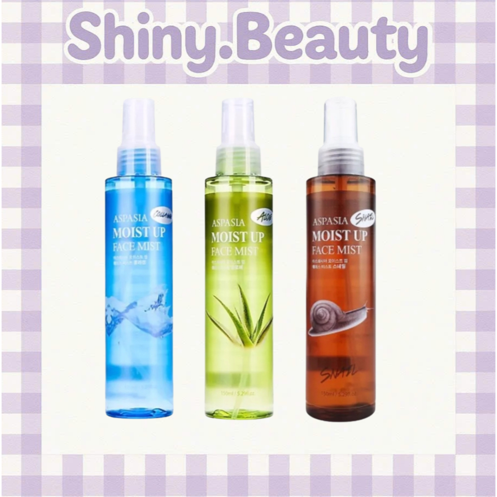 Xịt Khoáng Nha Đam Aspasia Moist Up Face Mist 150ml