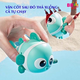 Đồ Chơi Nhà Tắm Cá Hề Vặn Cót Chú Cá Hề Nhiều Màu Sắc Đồ Chơi Dưới Nước Vui Nhộn Đáng Yêu Cho Bé