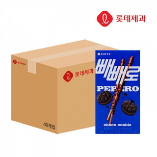 Lốc 10 Hộp Bánh Que Lotte Pepero Choco Cookie 32G