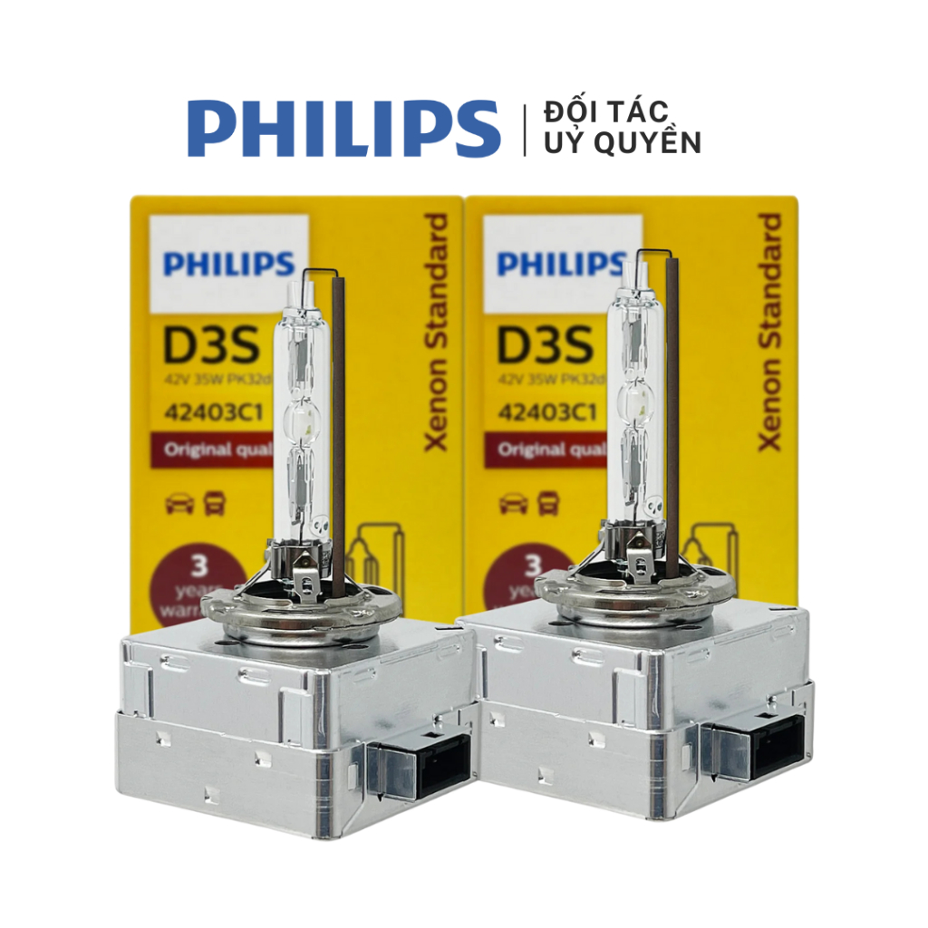 Bóng đèn ô tô/ xe hơi Philips D3S Xenon Standard mã 42403C1 – Sản Xuất tại Đức