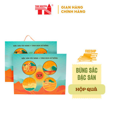 Hộp Quà Bừng Sắc Đặc Sản Tây Ninh Tinh Nguyên