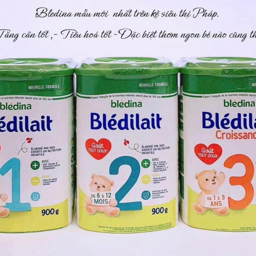 Sữa Bledilait Công Thức số 1-2-3 hãng Bledina Pháp