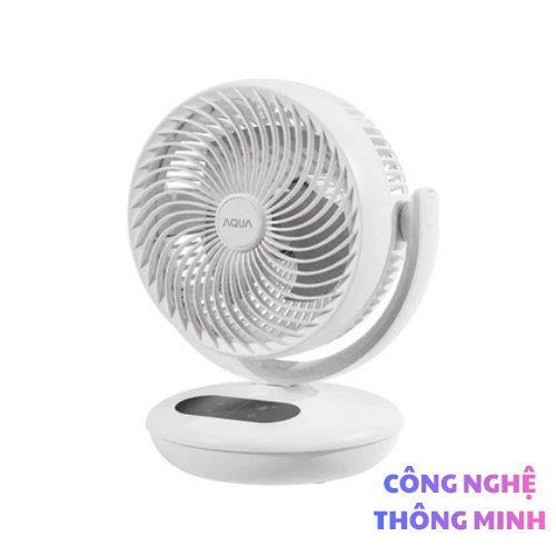 Quạt treo tường mini Aqua AQS-FED2001R(W)-VN – cảm ứng, remote, hẹn giờ 7h