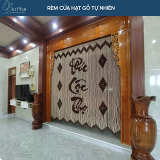  Rèm Hạt Gỗ Trang Trí Rèm Cửa Hạt Gỗ Tự Nhiên Cao Cấp Làm Theo Kích Thước Yêu Cầu 
