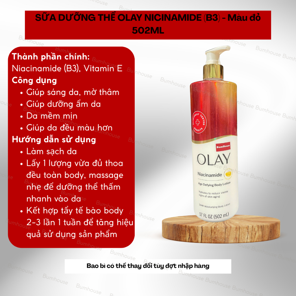 Kem Dưỡng Thể Olay Collagen B3 Firming & Hydrating Body Lotion 502ML/ 547ml | BigBuy360 - bigbuy360.vn