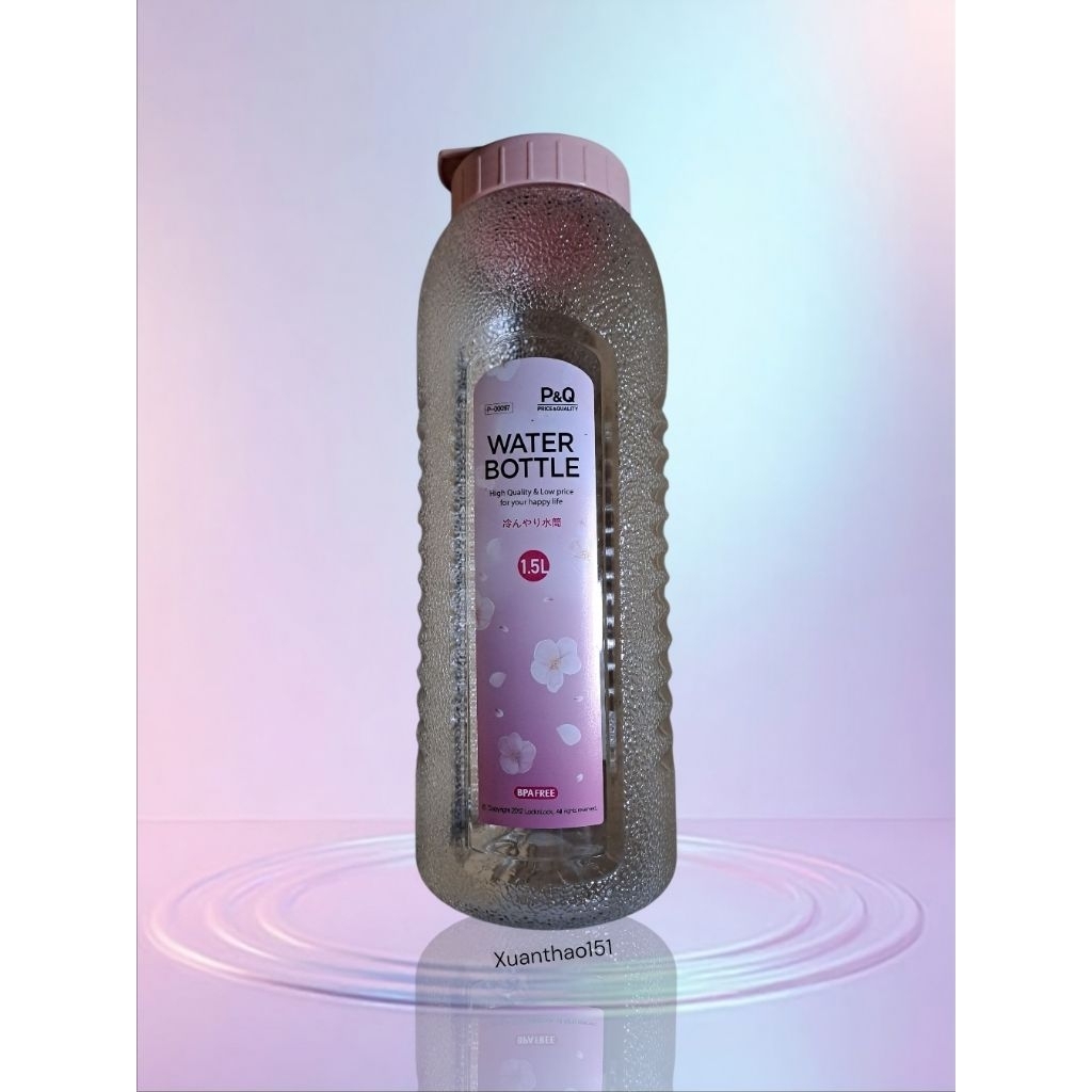 Bình nước LocknLock 1L/1.2L/1.5L (Hàng km)