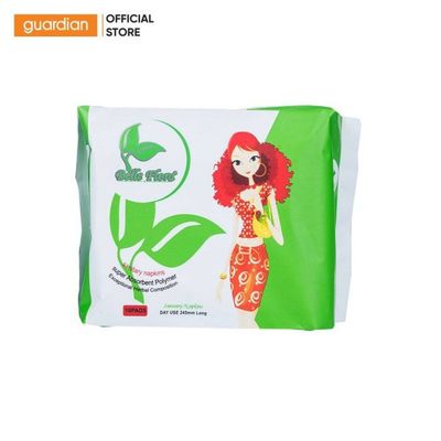 Combo 2 Băng Vệ Sinh Ban Ngày Mặt Lưới Belle Flora 10 Miếng