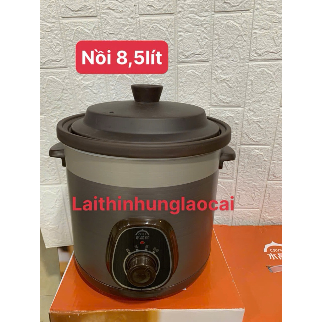 (New) Nồi hầm chậm 8,5lít-10lít hãng CRYS.P