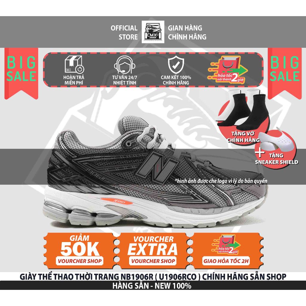[ CHÍNH HÃNG ] GIÀY 1906R BLACK WHITE RED ( U1906RCO ) - AUTHENTIC 100%