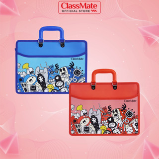  Cặp Học Thêm 3 Ngăn CLASSMATE Hai Quai Xách Thiết Kế Doodle Cho Bé Thoải Mái Để Đồ Dùng Học Tập Và Sách Vở CL-SB121 