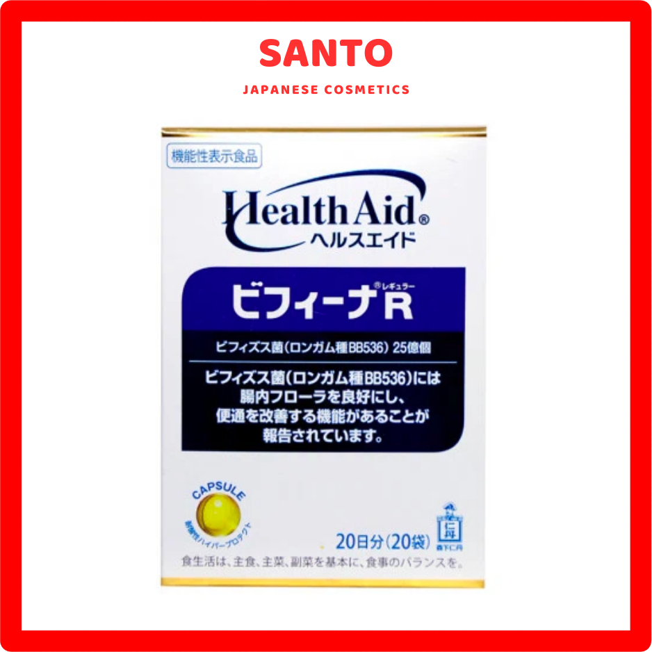 Men vi sinh Bifina R Health Aid Hộp 20 gói Nhật Bản