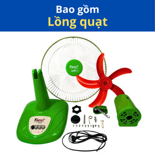 Thân Quạt Bàn B4 Fanti - Đầy Đủ Phụ Kiện Đi Kèm (Cánh và Lồng Quạt) - Không Bao Gồm Moter.