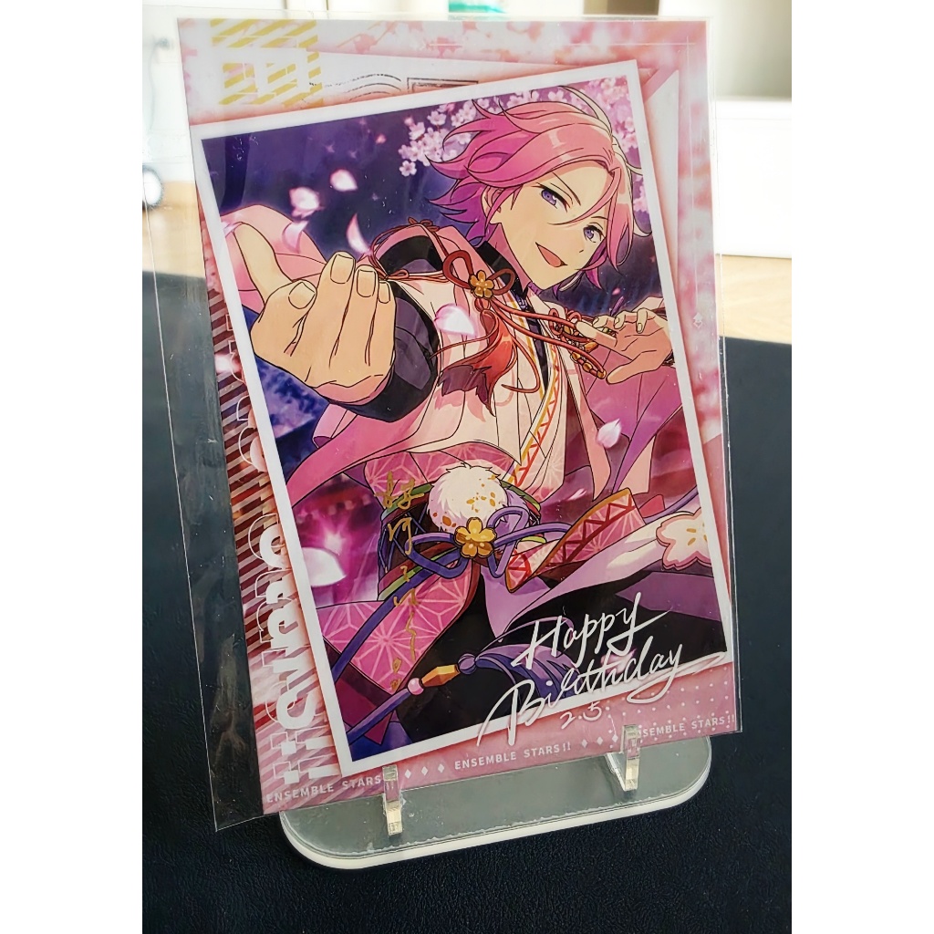 Postcard Sinh nhật Kohaku Oukawa Enstars Ensemble Stars