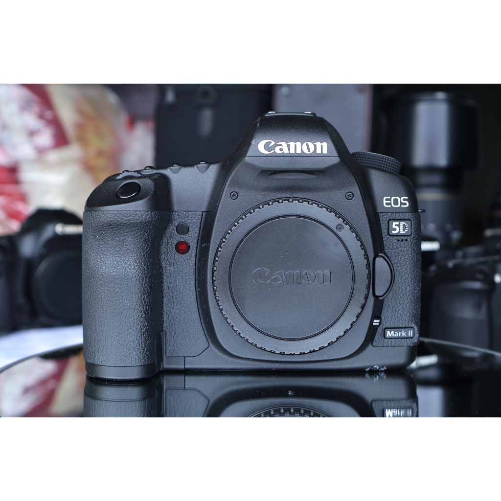 Bộ máy ảnh Canon EOS 5D Mark Ⅱ vs Lens 50mm F1.8 STM (full bộ)