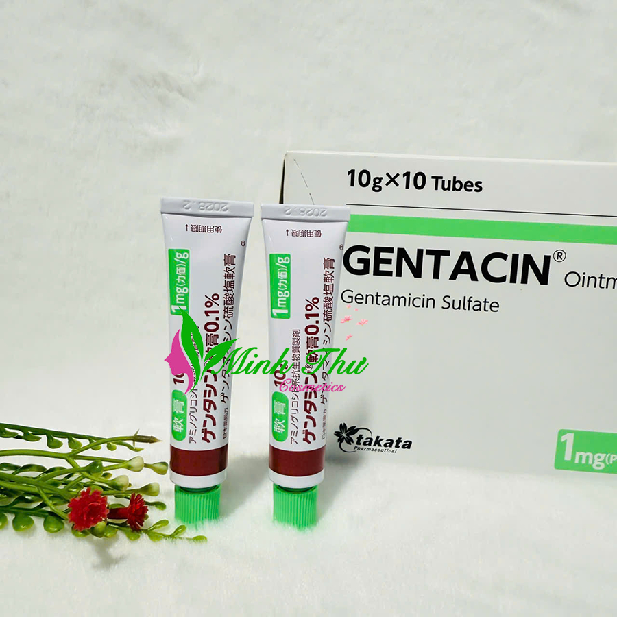Kem Hỗ Trợ Mờ Sẹo Gentacin 10gr Nhật Bản - Làm Mờ Vết Sẹo, Giảm Thâm
