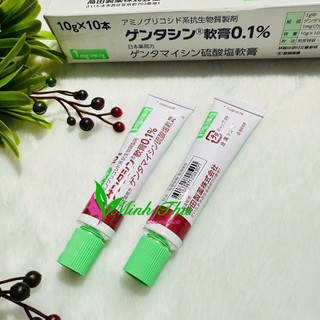 Kem Hỗ Trợ Mờ Sẹo Gentacin 10gr Nhật Bản - Làm Mờ Vết Sẹo, Giảm Thâm