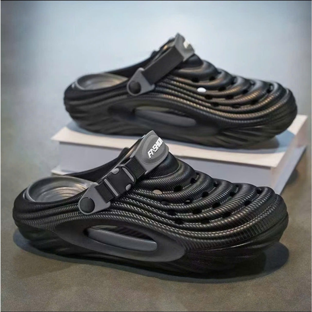 Dép Bánh Mì Dép Sục nam Đúc Nguyên Khối Chống Nước Cao 4 cm CV222